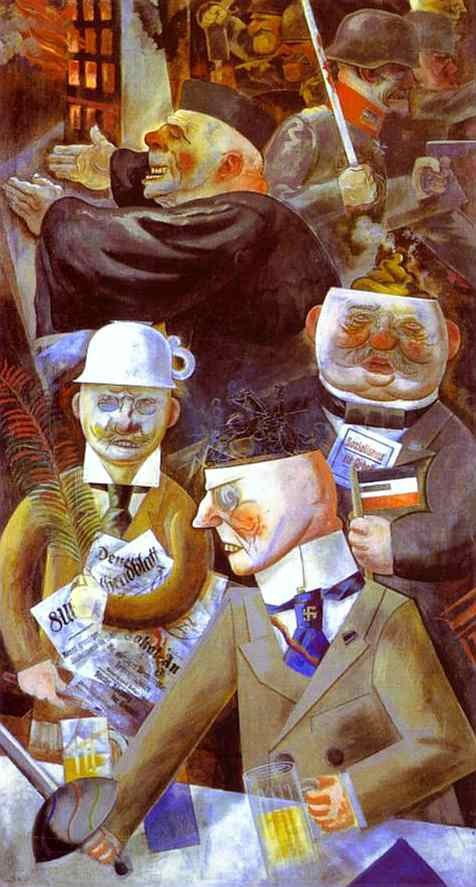 George Grosz, opory spoločnosti